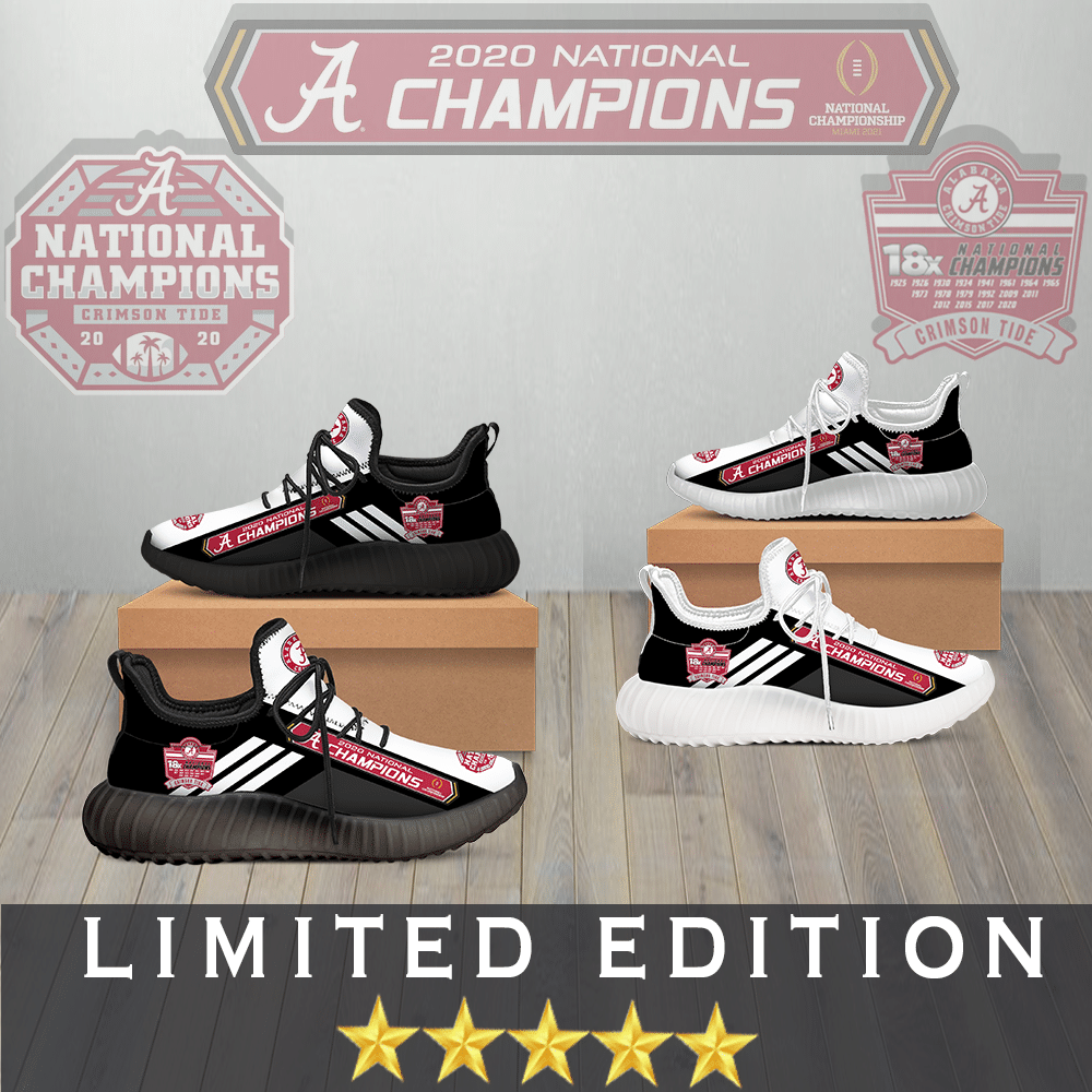 Alabama Crimson Tide Football Champions Yz Shoes – V7