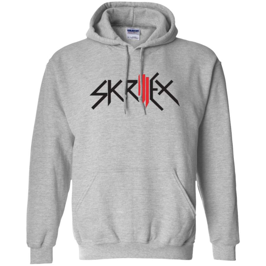 AGR Skrillex Logo Gildan Pullover Hoodie