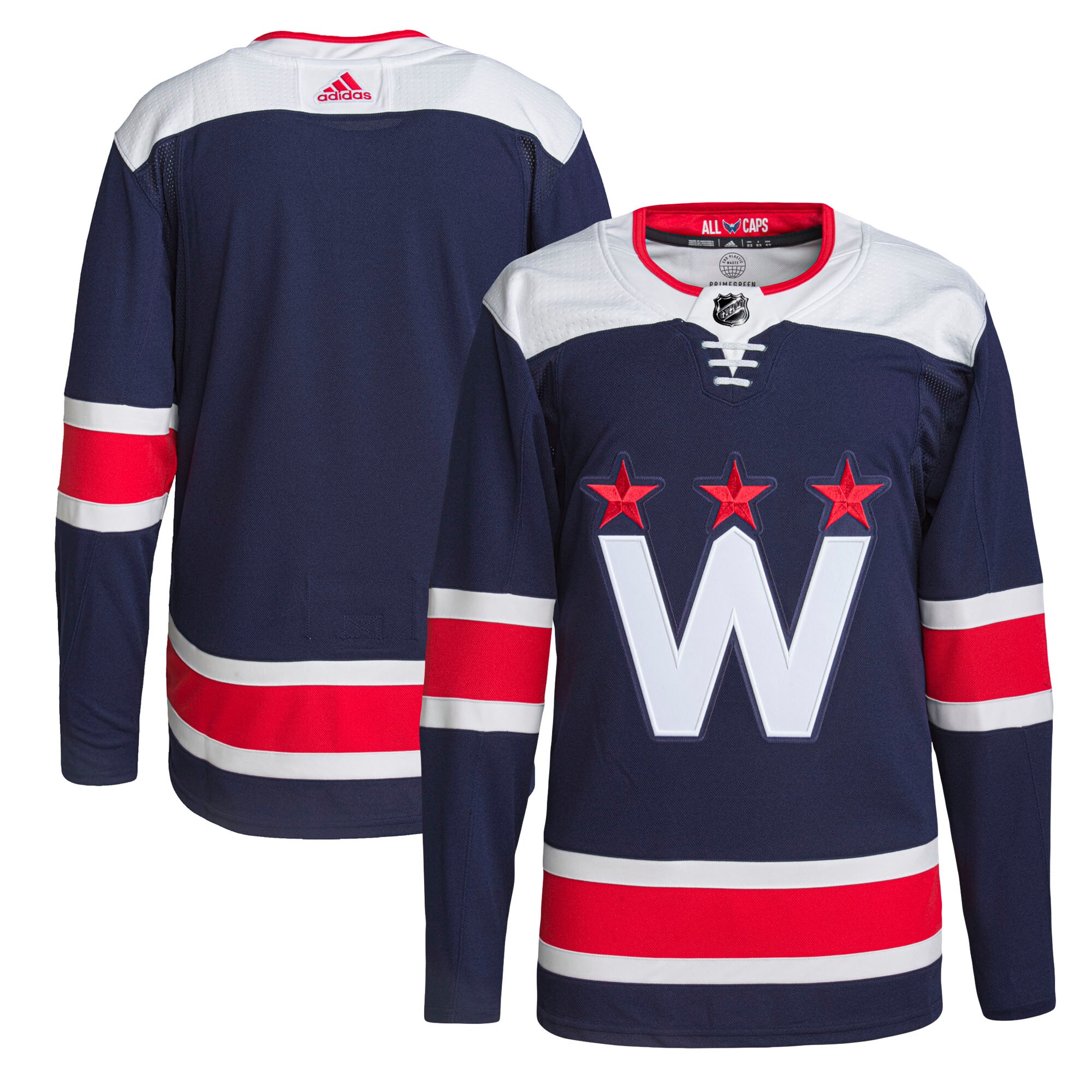 Men's Washington Capitals adidas Navy Alternate Authentic Pro Jersey