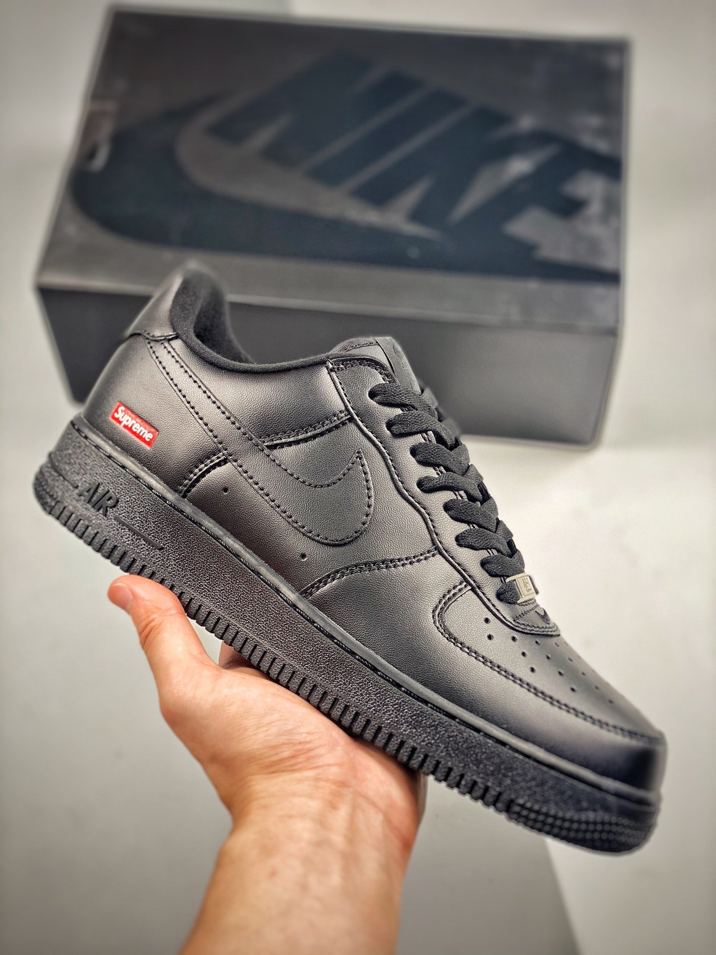 Supreme x Nike Air Force 1 Low Black CU9225-001 5338856