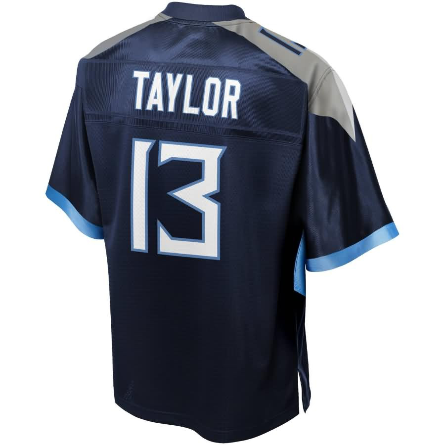 Taywan Taylor Tennessee Titans NFL Pro Line Youth Team Player Jersey – Navy