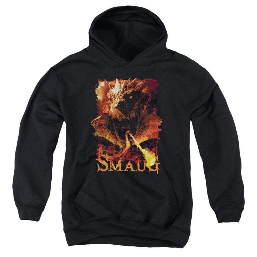 The Hobbit Smolder Youth Hoodie (Ages 8-12)