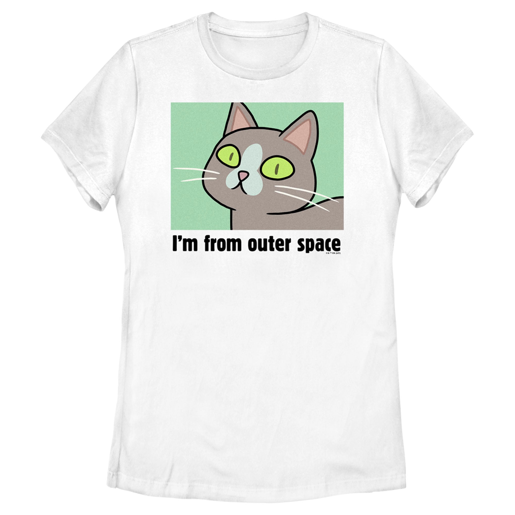 Women’S Rick And Morty I’M From Outer Space T-Shirt