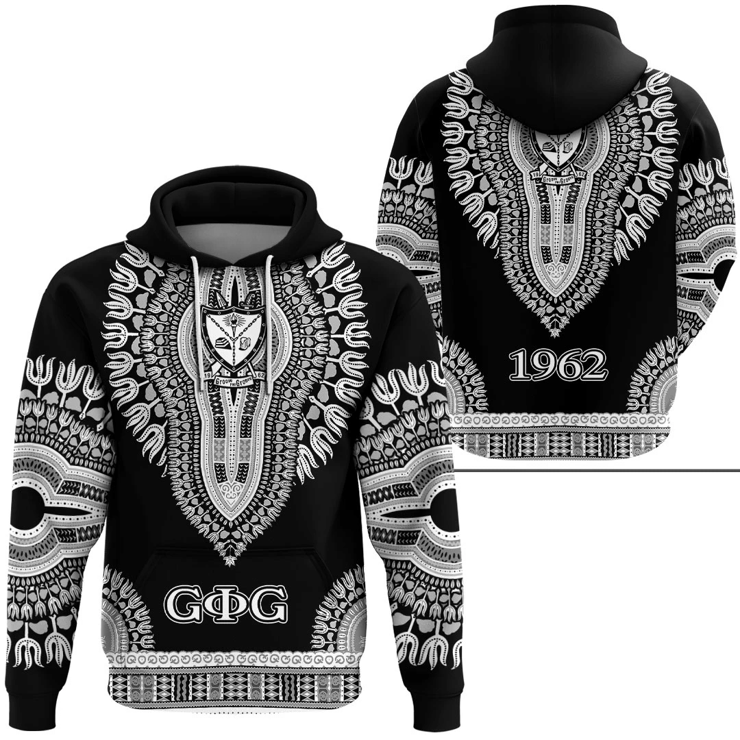 Getteestore Hoodie – Groove Phi Groove Dashiki Hoodie A31