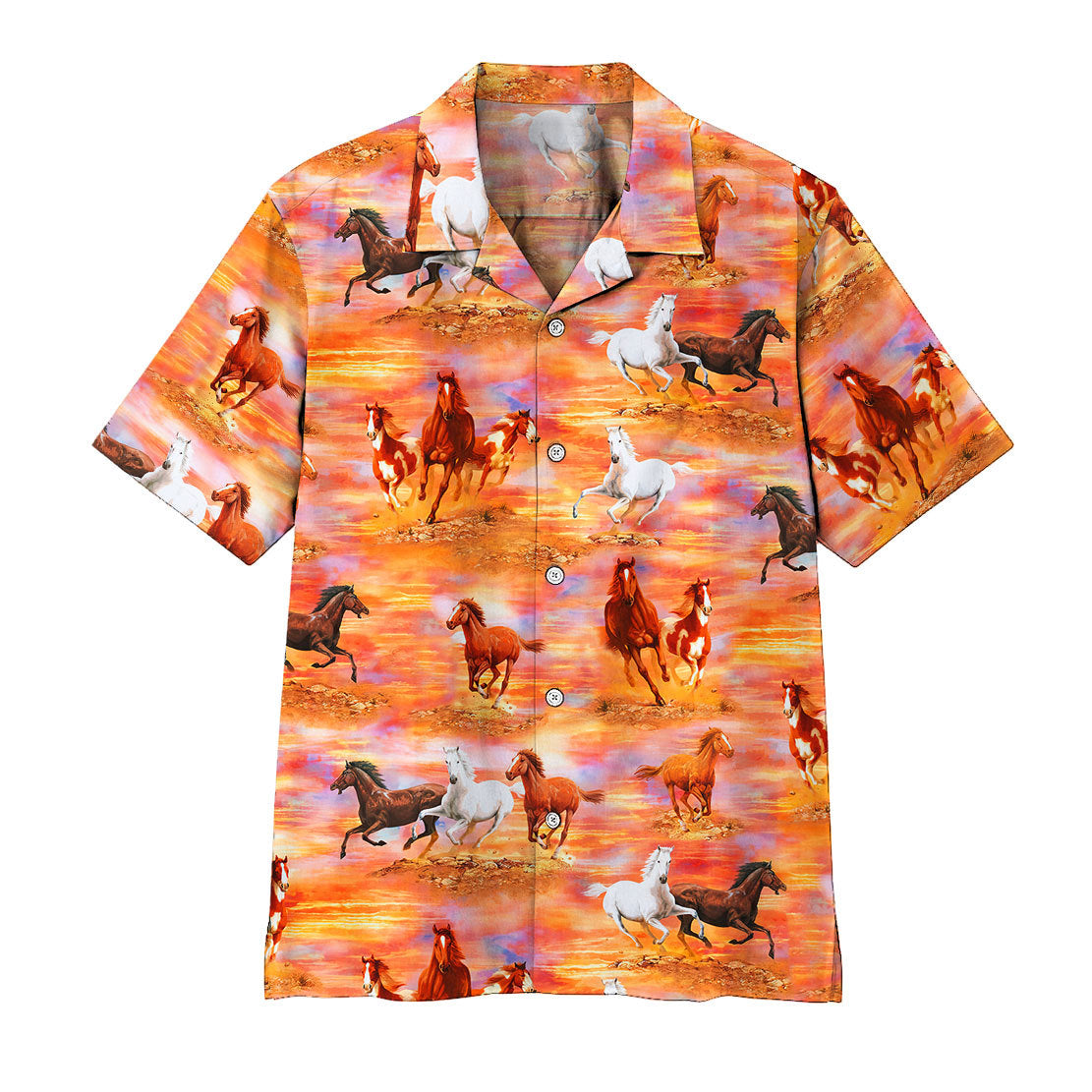 Gearhumans Horse Hawaiian Shirt Ha31161