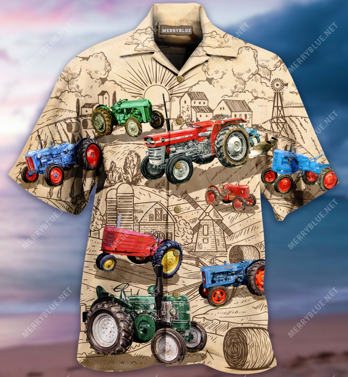 You Can Never Have Too Many Tractors Unisex Hawaiian Shirt