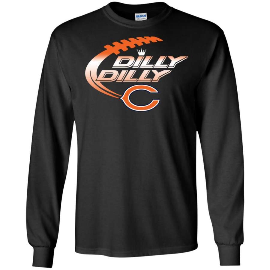 Chicago Bears Dilly Dilly Football Adult T Shirt