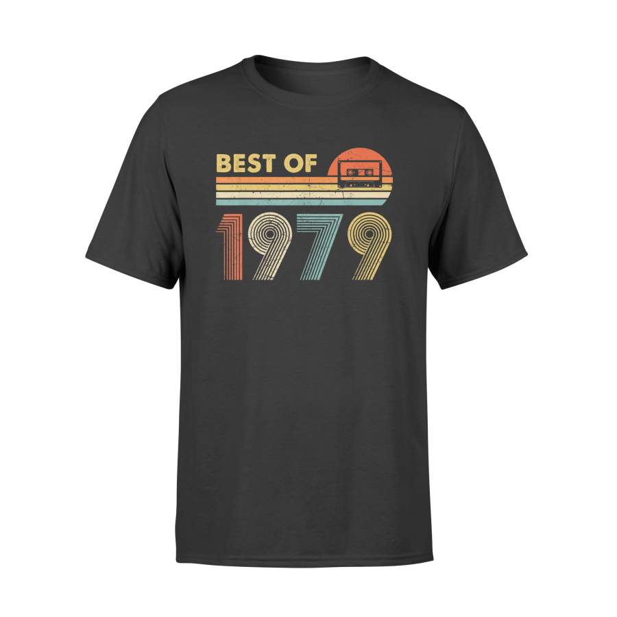 Vintage 1979 Made in 1979 40th Birthday 40 years old Gift T-Shirt – Standard T-shirt