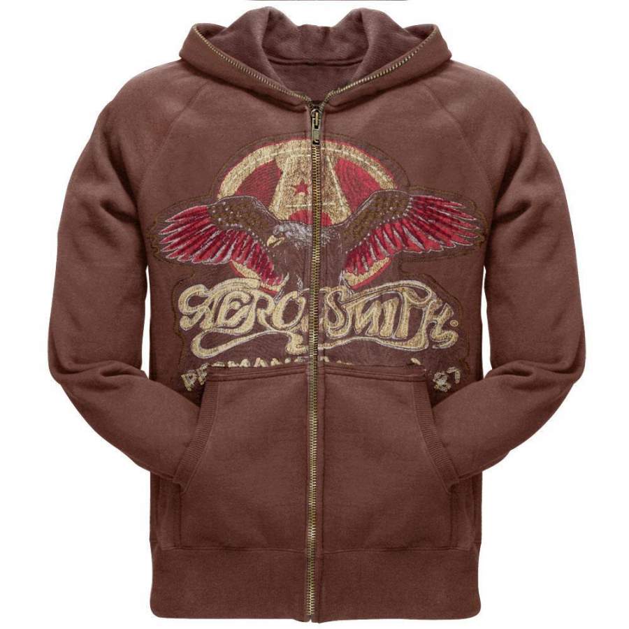 Aerosmith – Eagle Logo Premium Zip Hoodie