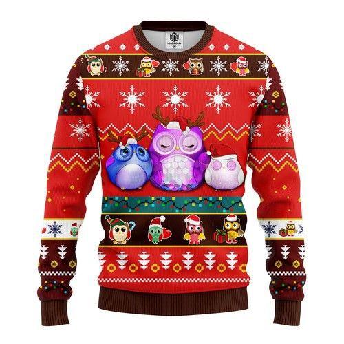 Own Night Cute Green Ugly Christmas Sweater | For Men & Women | Adult | Us6206