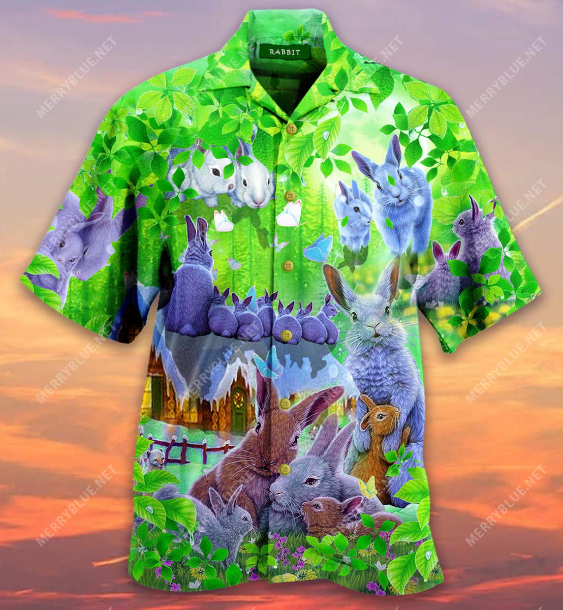 Life Is Better With A Rabbit Hawaiian Shirt