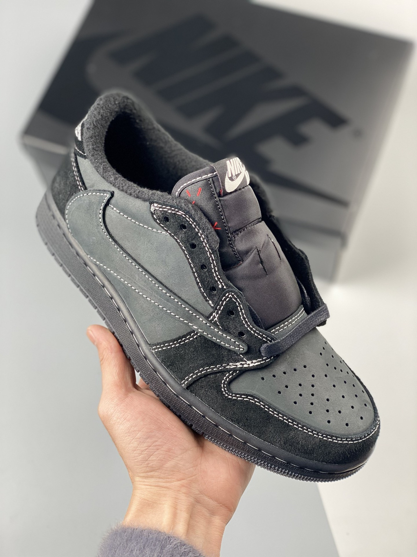 Travis Scott x JD 1 Low OG BlackPhantom DM7866-001 5338826