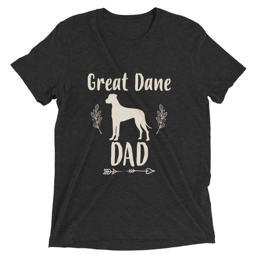 Men’s Great Dane Dad tshirt Great Dane Gift for dog lovers