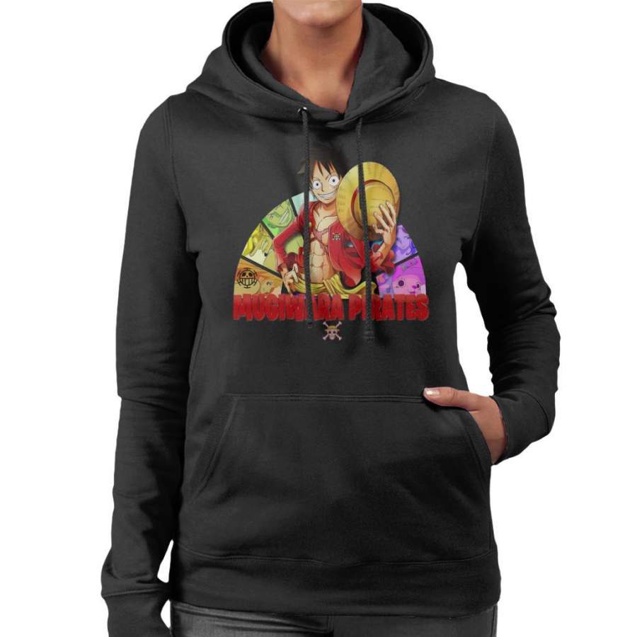 Mugiwara Pirates Luffy One Piece Women’s Hooded Sweatshirt