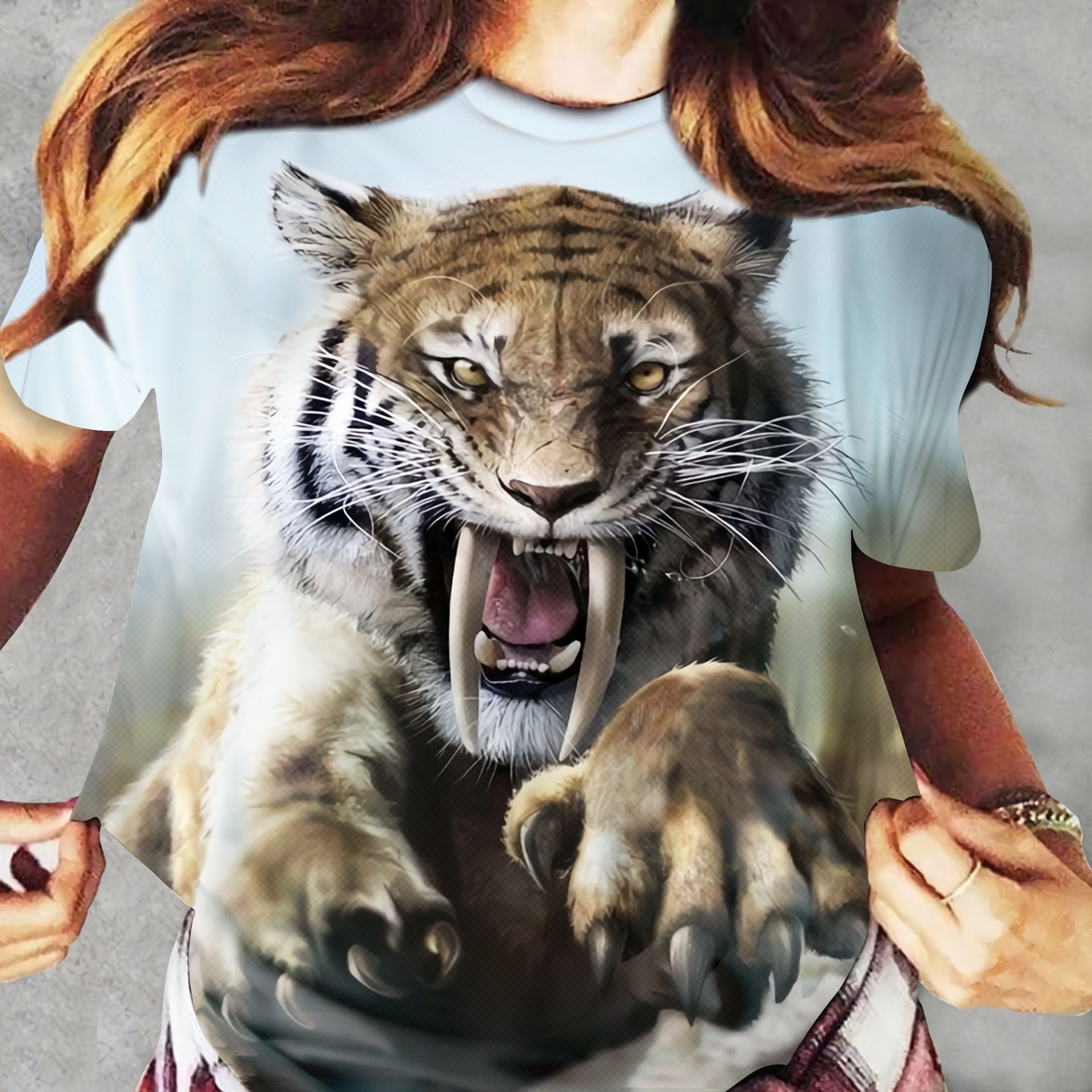 Tiger Ver08 Dadj200721Ltl Unisex 3D T-Shirt All Over Print