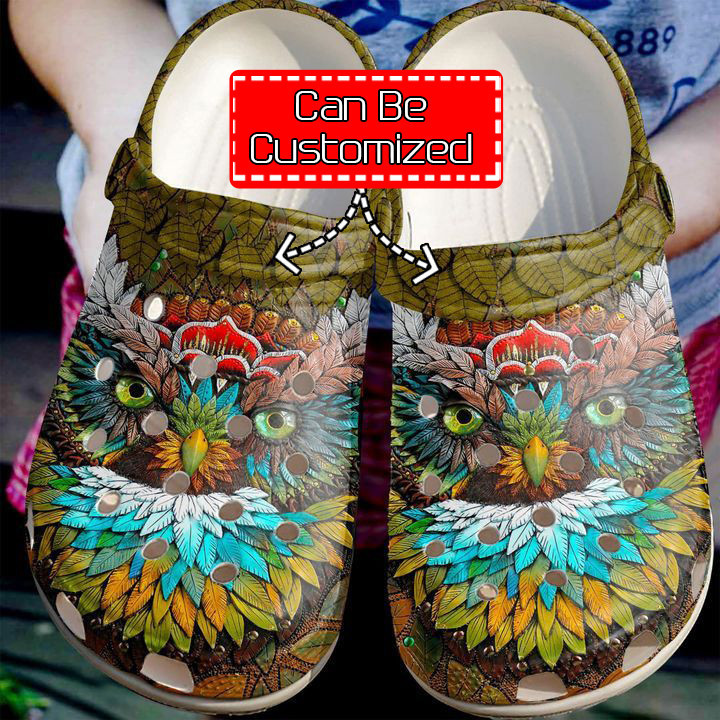 Animal – Owl Mystic Clog Shoes For Men And Women