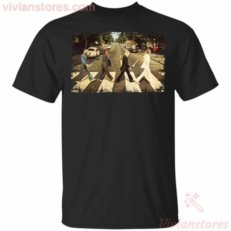 Freddy Krueger Michael Myers Jason Voorhees Pennywise On Abbey Road T ...