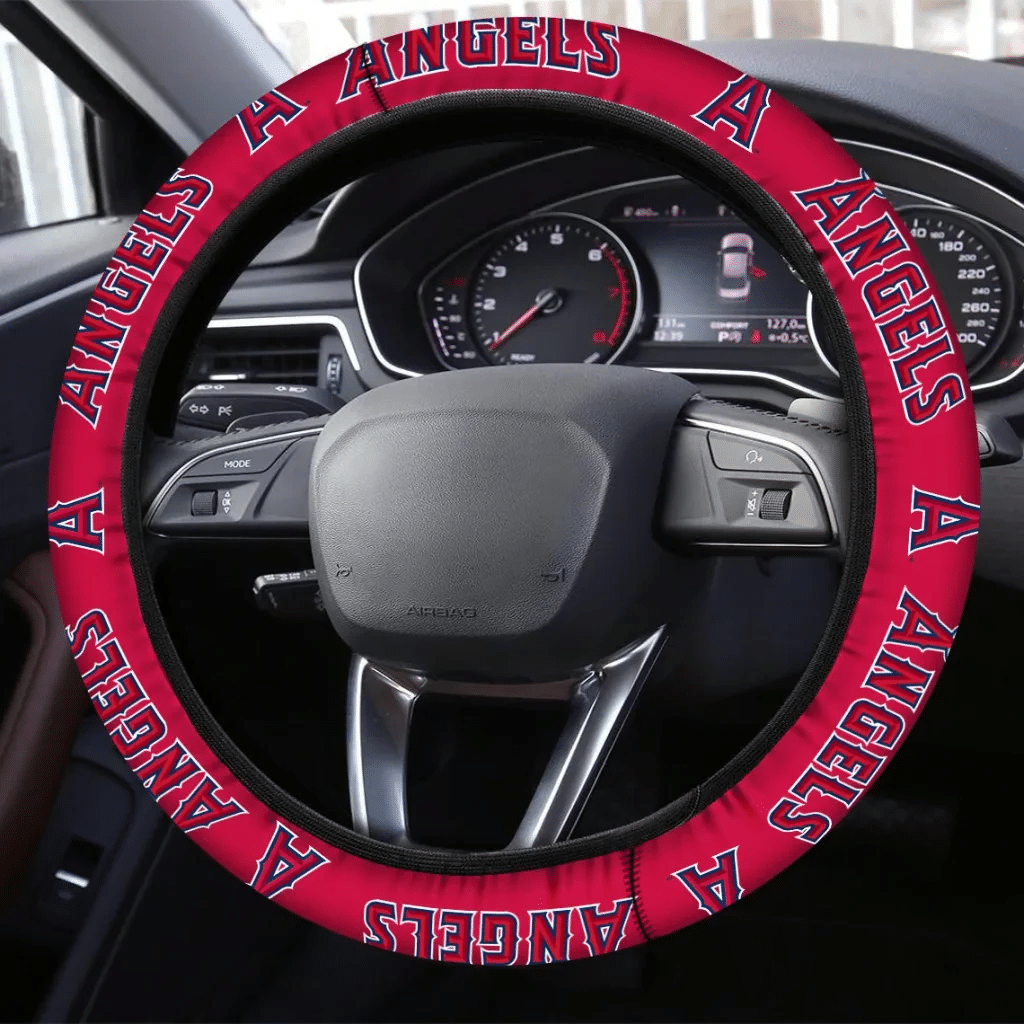 Los Angeles Angels Custom 3D Steering Wheel Cover 25