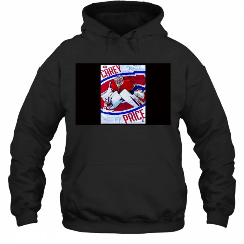 International Wall Poster Montreal Canadiens Carey Price Hoodie