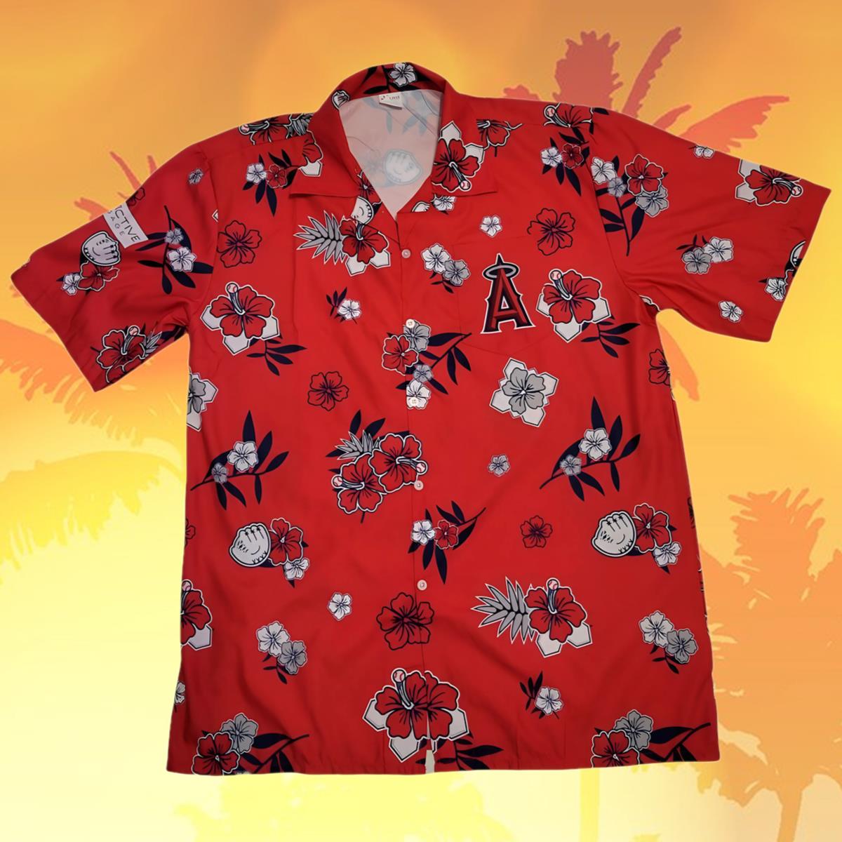 Los Angeles Angels Hawaiian Shirt Giveaways 2021