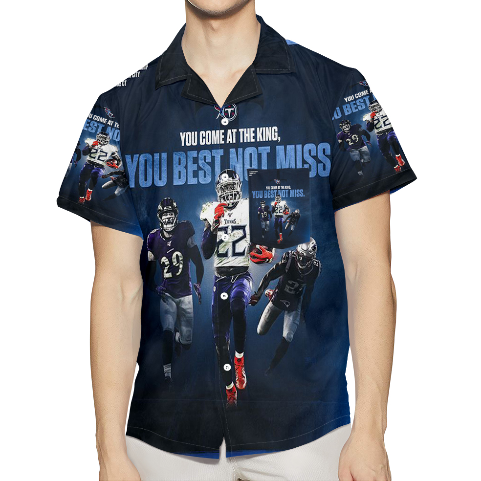 Tennessee Titans Players2 3D All Over Print Summer Beach Hawaiian Shirt With Pocket