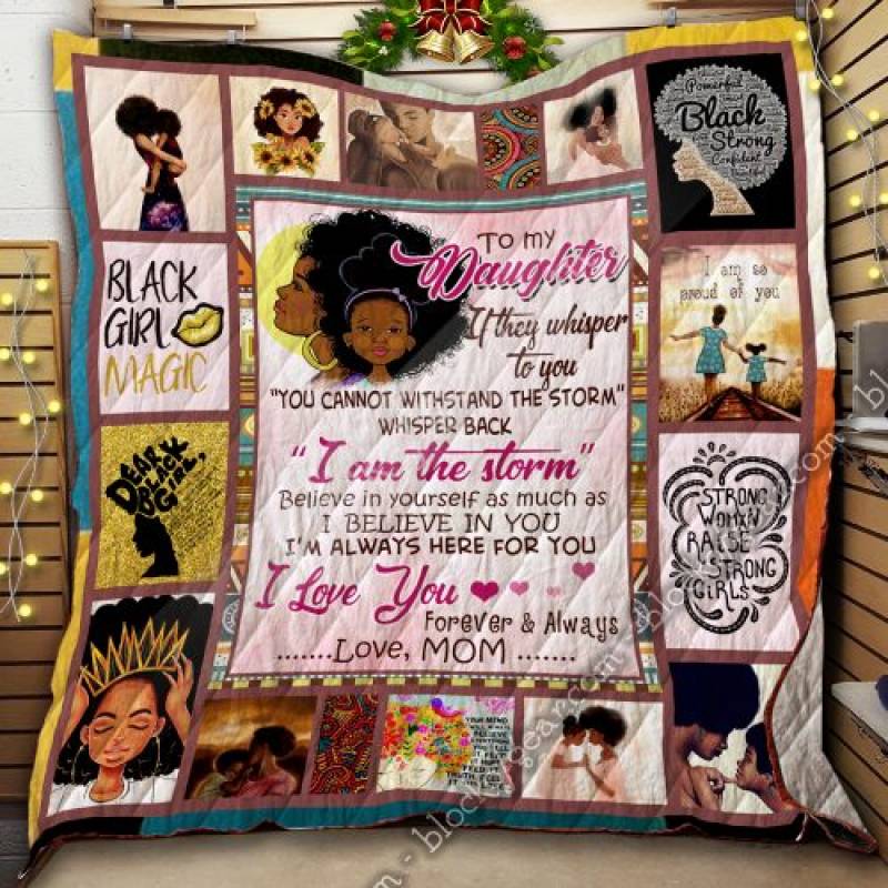 To My Daughter, Black Girl Magic Quilt THH1491 Block Of Gear™