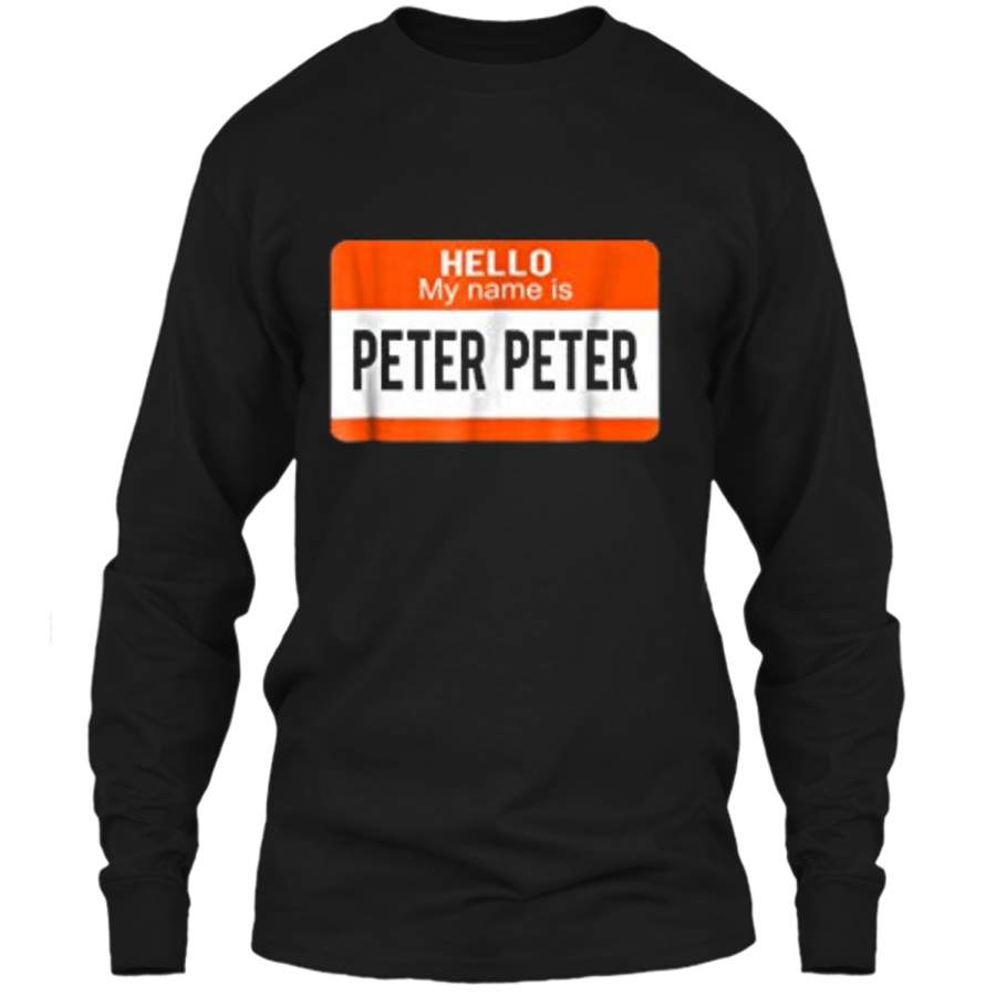 Peter Peter Pumpkin Eater Couples Halloween Costume LS Ultra Cotton Tshirt