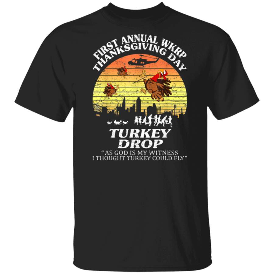 Wkrp-Turkey-Drop Thanksgiving Gift T-Shirt