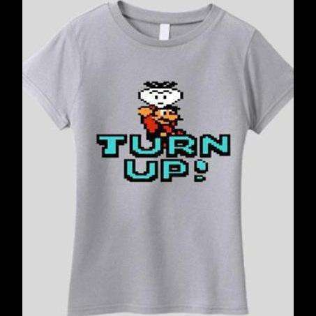 SUPER MARIO BROTHERS TURN UP SHIRT