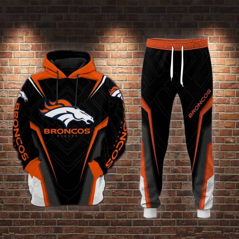 Denver Broncos Joggers/ Hoodie 006