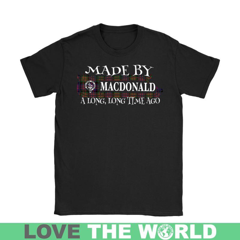 Macdonald Tartan T-Shirt – A Long Time Ago – BN