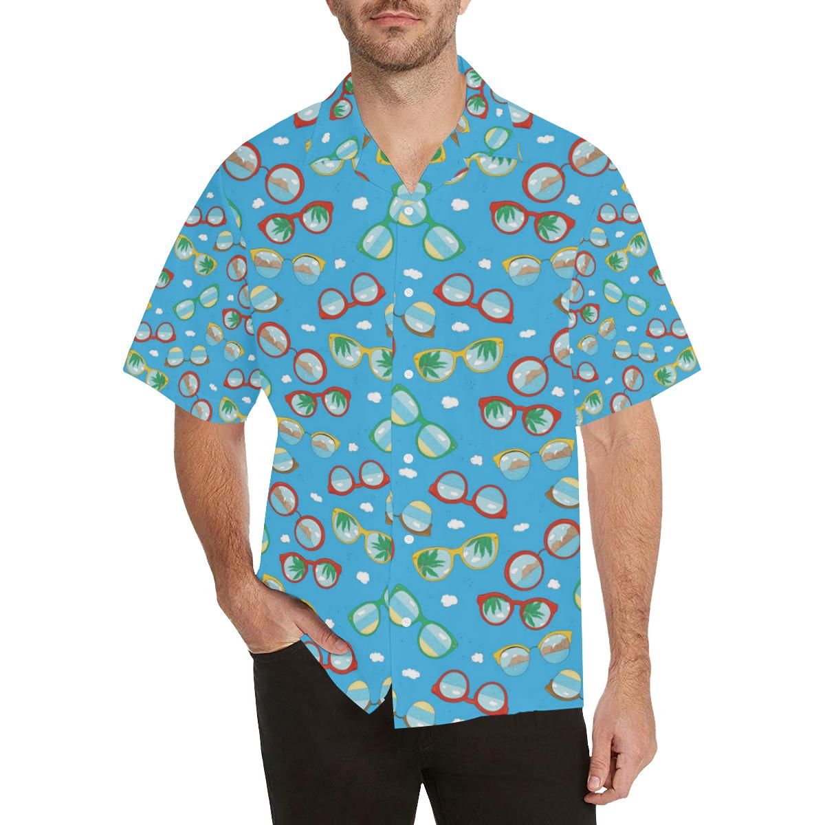 Sun Glasses Pattern Print Design 03 All Over Hawaii Shirt Ha93010