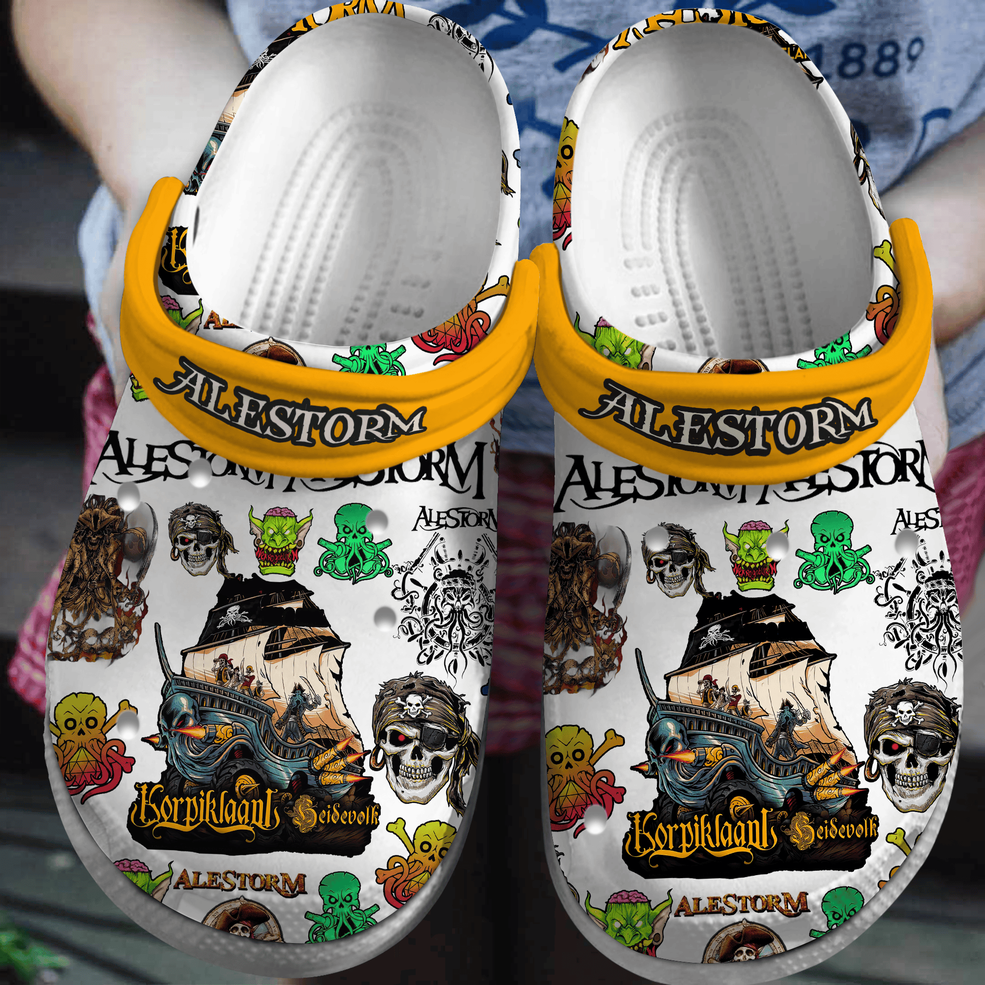 Alestorm Band Crocss Clogs For Men Women And Kid H2Lqxknn