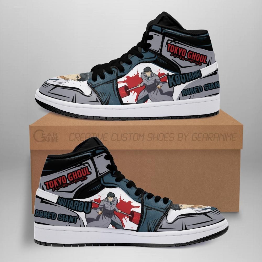 Koutarou Amon Sneakers Custom Tokyo Ghoul Anime Shoes Mn05