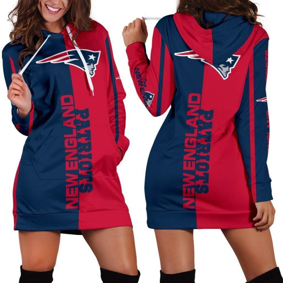 New England Patriots Hoodie Dress