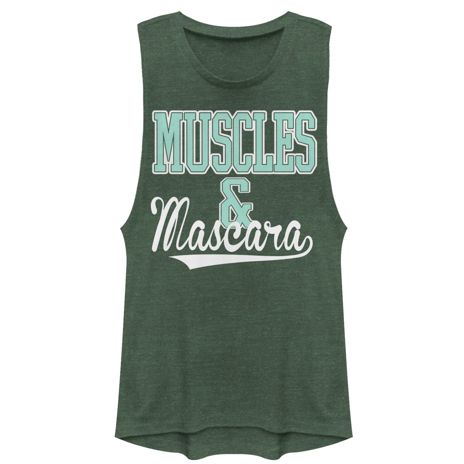 Chin Up Junior’S Sporty Muscles And Mascara  Festival Muscle Tee