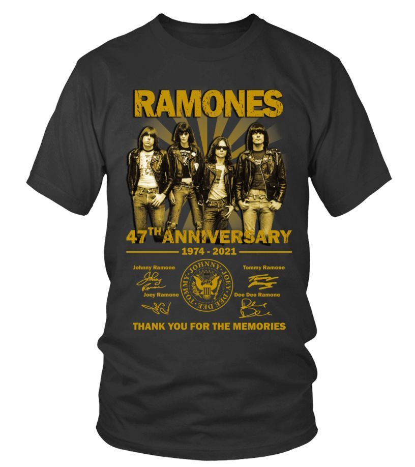 Ramones Shirts, Ramones Band Shirt, T-Shirt 2D – V535