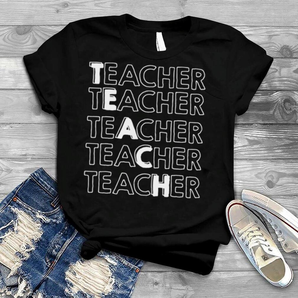 Teacher Repeative Back To School Gift Standard/Premium T-Shirt