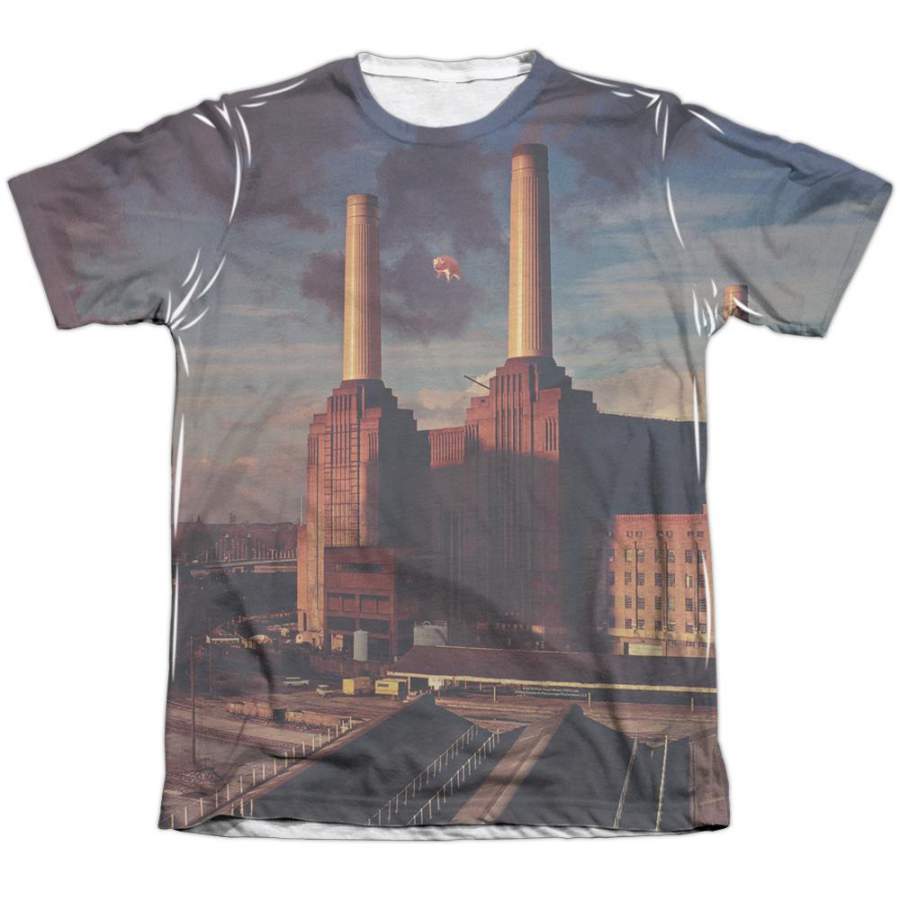 Pink Floyd Special Order Animals Men’s Regular Fit 65% Poly 35% Cotton Short-Sleeve T-Shirt