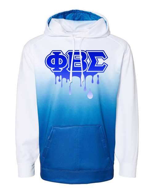 Phi Beta Sigma Ombre Drip Hoodie