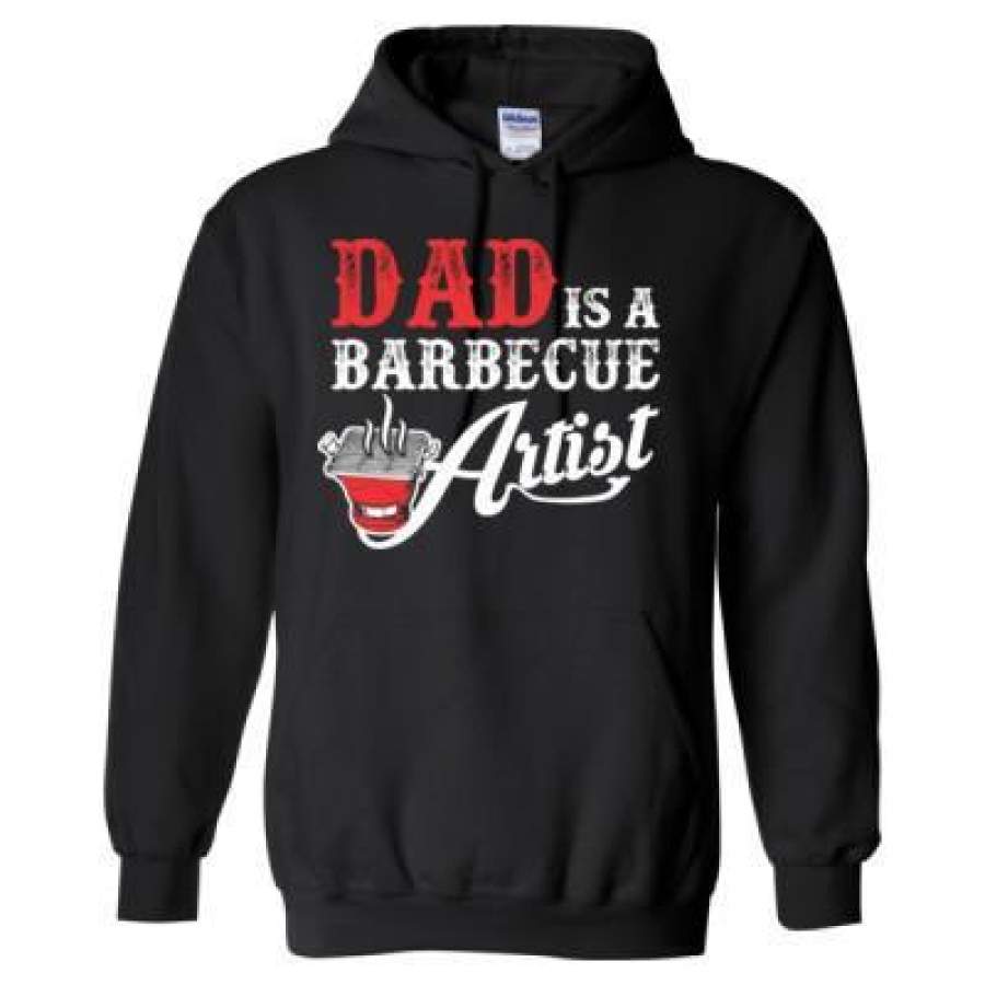 AGR Dad Is A Barbecue Artist – Heavy Blend™ Hooded Sweatshirt