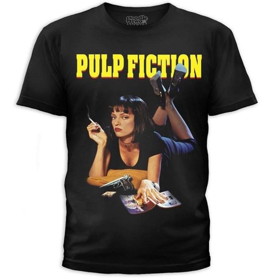 Mne’s Summer Fashion Style Pulp Fiction Mia  T-Shirt