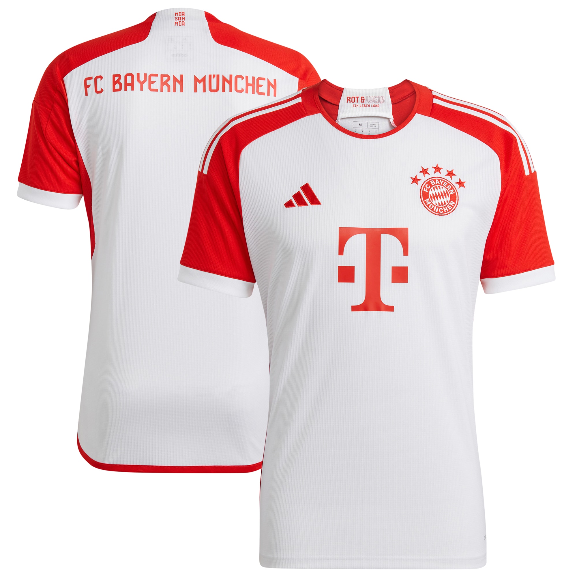 Bayern Munich Youth 2023/24 Home Replica Jersey – White