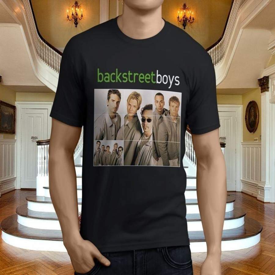 Popular Backstreet Boys American Vocal Group Men’S Black T-Shirt Size S-3Xl
