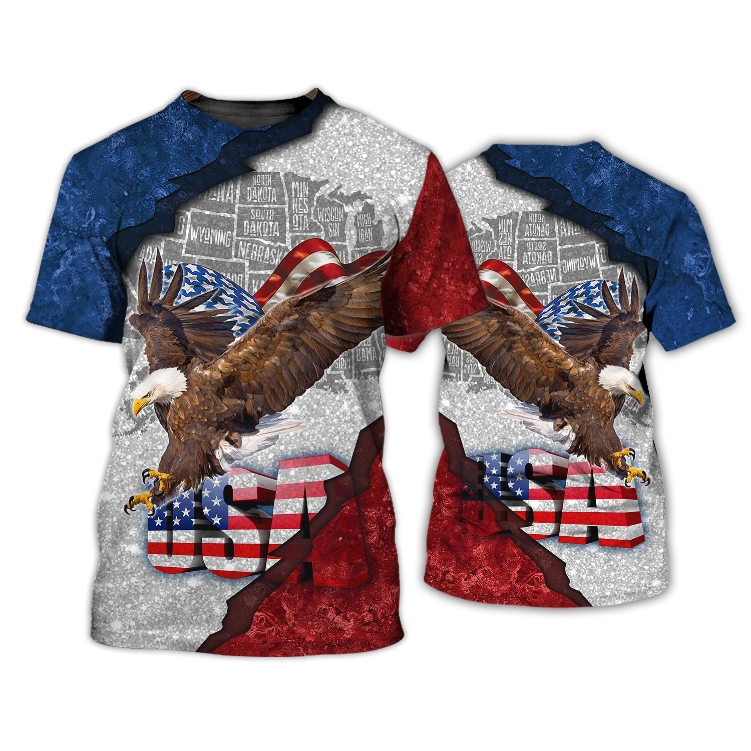 Happy 4Th Of July – Independence Day Is Coming 3D Full Print Tshirt 3D Hoodie Eagle Pride American Shirts