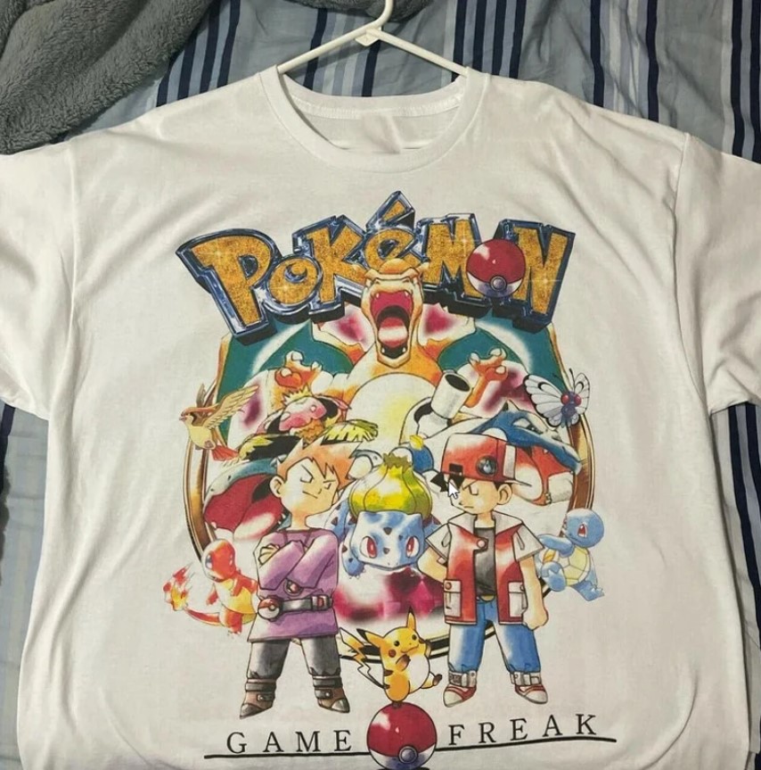 Pok  mon Game Freak Shirt Outfit