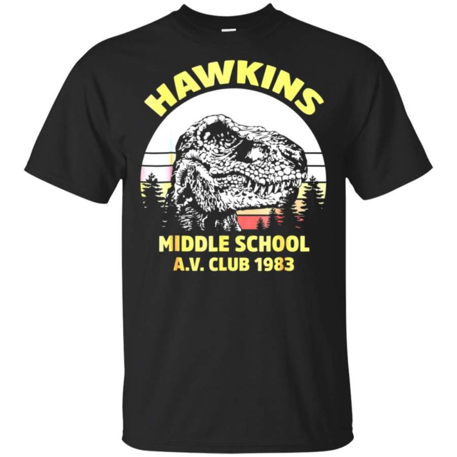 Vintage Hawkins Middle School A.V. Club 1983 Men T-Shirt