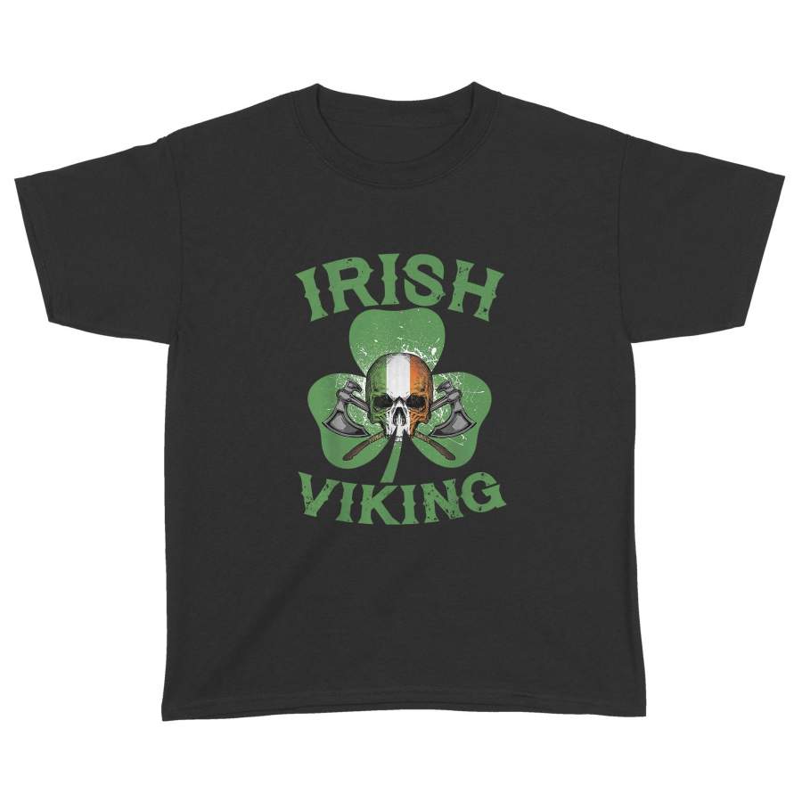 Irish Viking Axe Shamrock Norse Mythology St. Patrick's Day - Standard ...