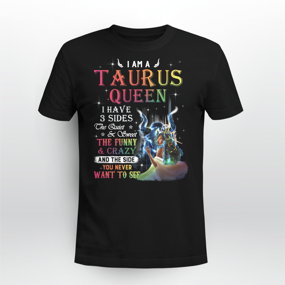 Zodiac Shirt Birthday Gift For Black Girl Zodiac Tshirt I Am A Taurus Queen Shirt