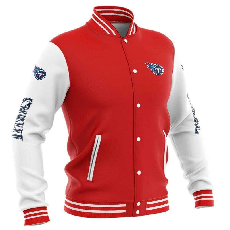 Tennessee Titans Baseball Jacket For Men